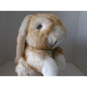 1992 Commonwealth Easter Bunny Rabbit w/ Long Ears Plush Animal Toy 12” Tall